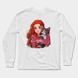 Cuddle Cat Long Sleeve T-Shirt